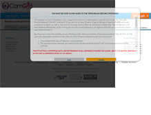Tablet Screenshot of camgirl.org